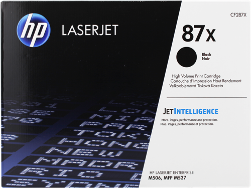 HP 87X Preto Tóner