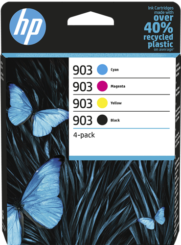 HP 903 Pack Preto / Cyan / Magenta / Amarelo