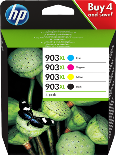 HP 903 XL Pack Preto / Cyan / Magenta / Amarelo