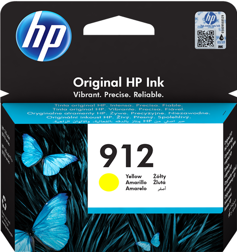 HP 912 Amarelo Cartucho de tinta