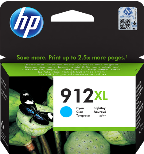 HP 912 XL cyan inktpatroon