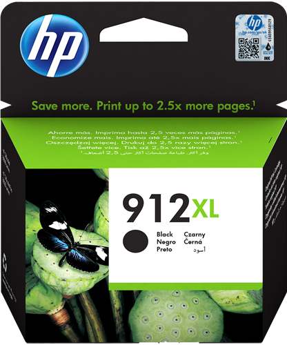 HP 912 XL czarny kardiż atramentowy