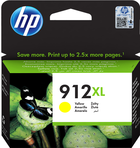 HP 912 XL Jaune Cartouche d'encre