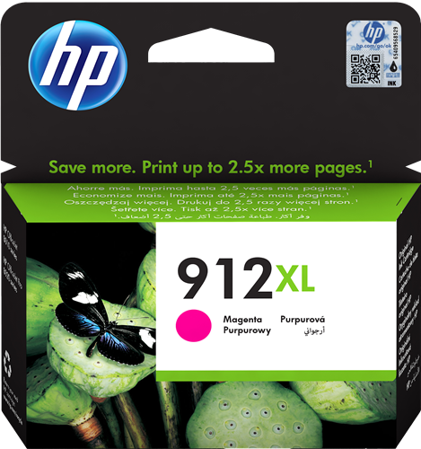 HP 912 XL purpurová Inkoustovou kazetu