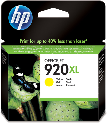 HP 920 XL Amarelo Cartucho de tinta