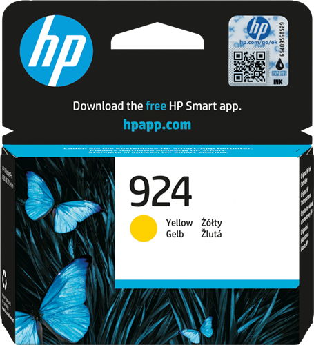 HP 924 Amarelo Cartucho de tinta