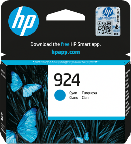 HP 924 Cyan Cartucho de tinta