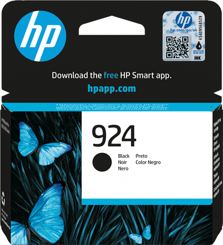 HP 924 Noir(e) Cartouche d'encre