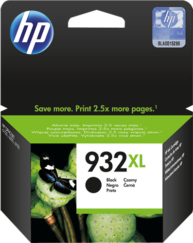HP 932 XL Černá Inkoustovou kazetu