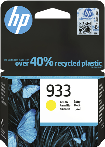 HP 933 Amarelo Cartucho de tinta
