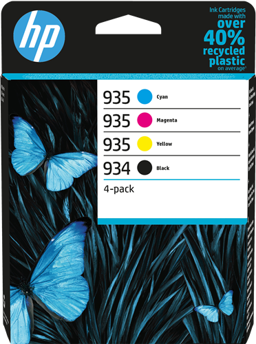 HP 934 / 935 Pack Preto / Cyan / Magenta / Amarelo