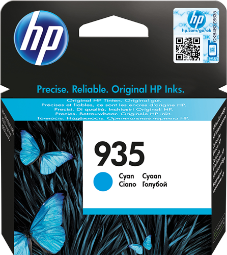 HP 935 Cyan Cartucho de tinta