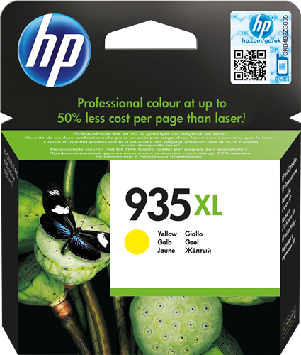 HP 935 XL Amarelo Cartucho de tinta