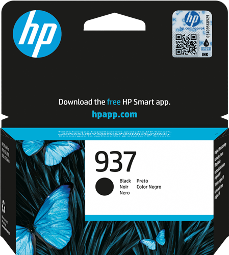 HP 937 Preto Cartucho de tinta