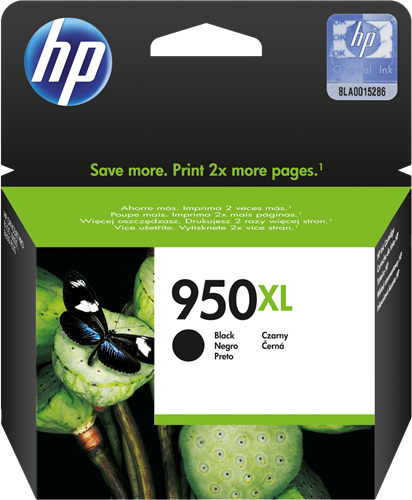 HP 950 XL Černá Inkoustovou kazetu