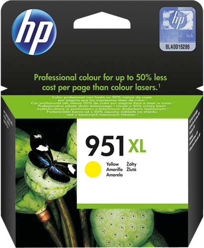 HP 951 XL Amarelo Cartucho de tinta