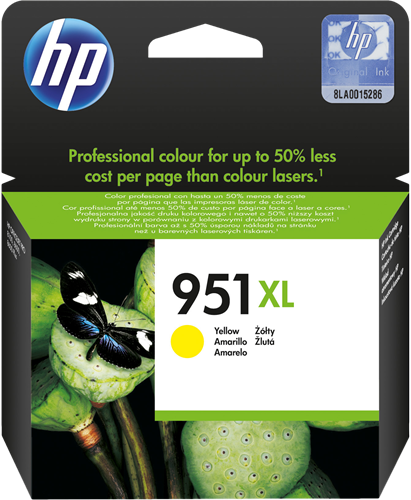 HP 951 XL geel inktpatroon