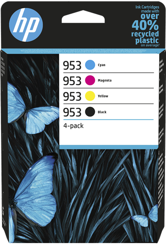 HP 953 Pack Preto / Cyan / Magenta / Amarelo