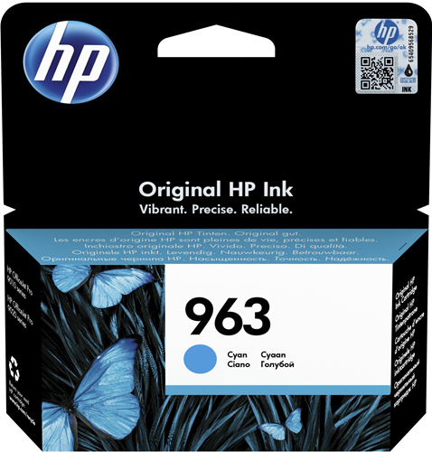 HP 963 cyan ink cartridge