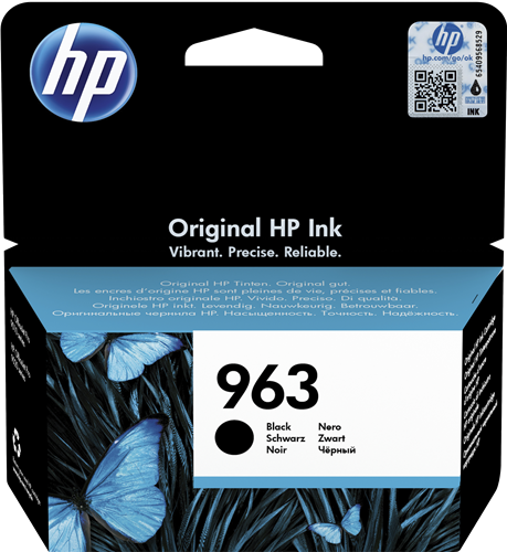 HP 963 czarny kardiż atramentowy