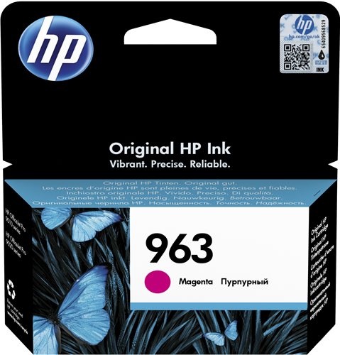 HP 963 purpurová Inkoustovou kazetu