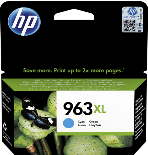 HP 963 XL cian Cartucho de tinta