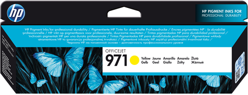 HP 971 Amarelo Cartucho de tinta