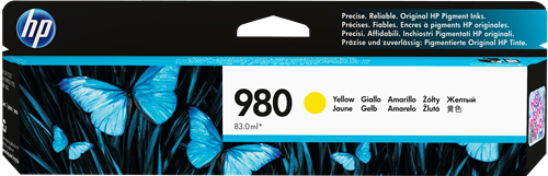 HP 980 žlutý Inkoustovou kazetu