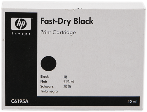 HP C6195A negro Cartucho de tinta