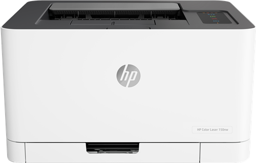 HP Color Laser 150nw Laserová tiskárna Bílý