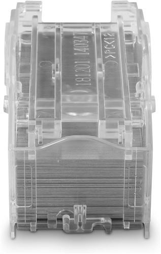 HP J8J96A Cassetta di ricarica per punti metallici 5000 pezzi Grigio / Trasparente
