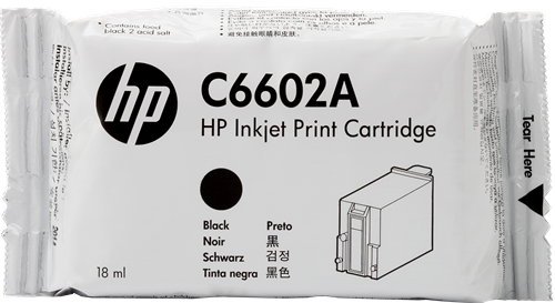 HP SPS 18ml Preto Cartucho de tinta
