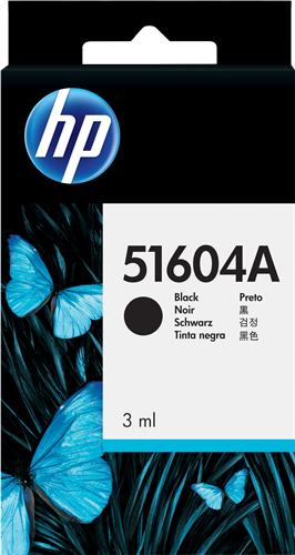 HP SPS 3ml Preto Cartucho de tinta