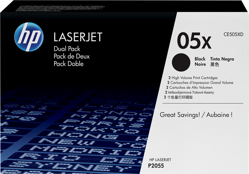 HP LaserJet P2055D CE505XD