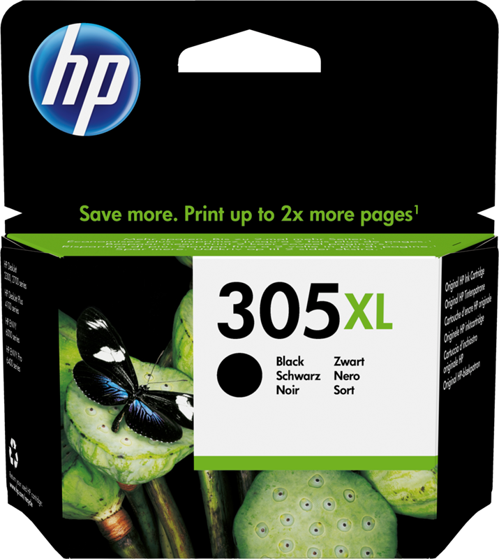 305XL - 1 Cartouches compatible pour HP 305 XL Noir - pour cartouche HP 305  Noir