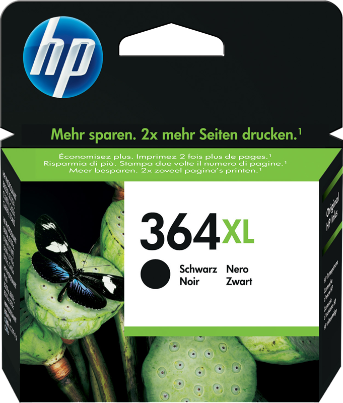 Cartouche d'encre compatible HP 364 XL Noir
