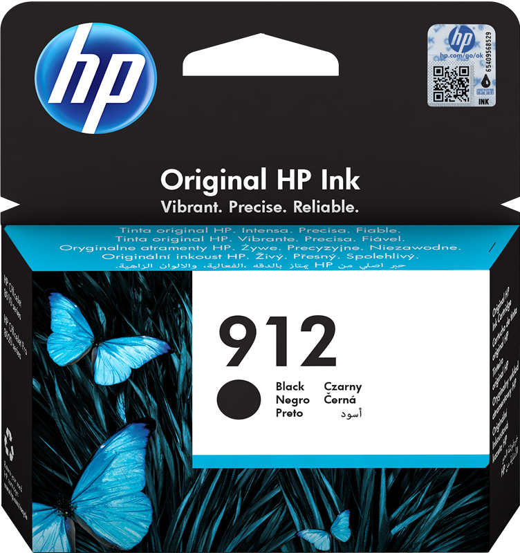 Cartouche d'encre couleur et noir XL HP 912