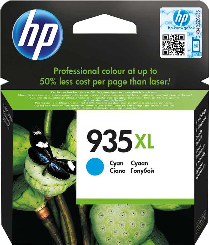 HP 934XL/935XL - pack de 4 - noir et 3 couleurs - cartouche d'encre  originale (X4E14AE) Pas Cher