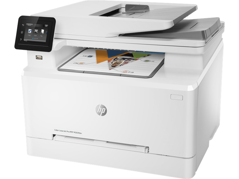 HP Color LaserJet Pro MFP M283fdw Farblaserdrucker Stampante multifunzione