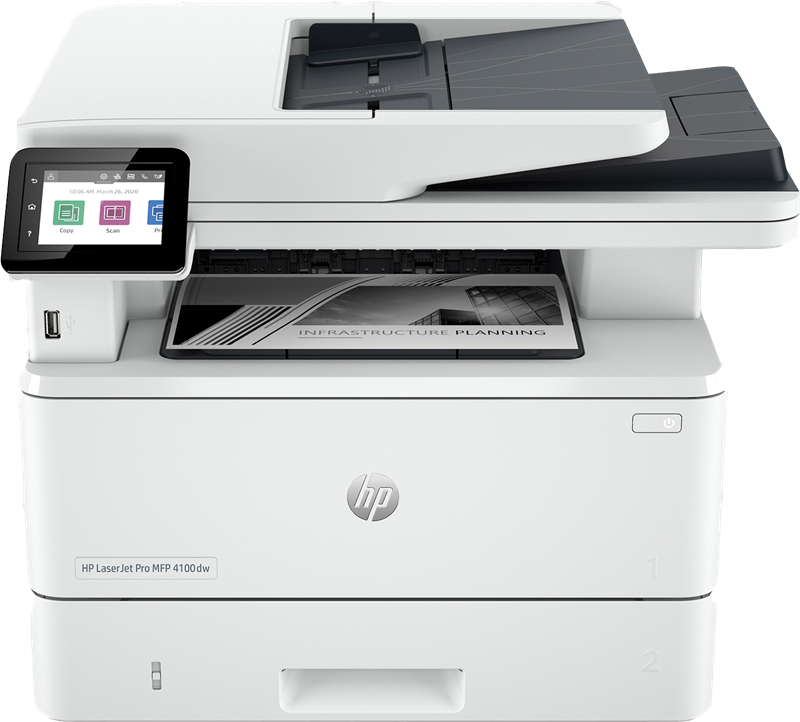 HP LaserJet Pro MFP 4102dw Multifunktionsdrucker 