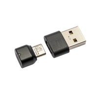 Jabra 14208-38 USB-C auf USB-A Adapter Schwarz