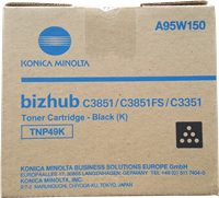 Konica Minolta TNP49K Preto Tóner