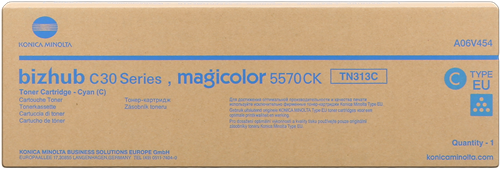 Konica Minolta TN-313C Cyan Tóner
