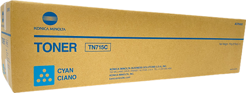 Konica Minolta TN-715C Cyan Tóner