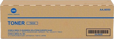 Konica Minolta TN326K Preto Tóner