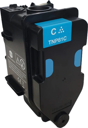 Konica Minolta TNP-81C cyan toner