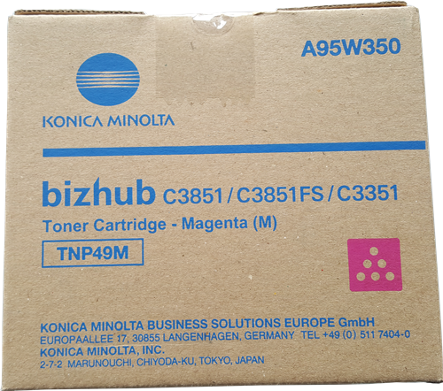 Konica Minolta TNP49M purpurová 