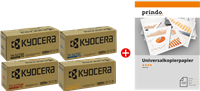 Kyocera TK-5270 MCVP 01 Schwarz / Cyan / Magenta / Gelb Value Pack