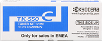 Kyocera TK-550c Cyan Tóner