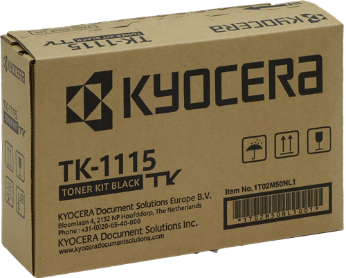 Kyocera TK-1115 Preto Tóner